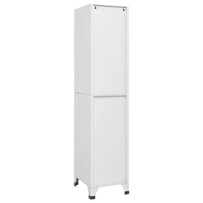 Schließfachschrank mit 4 Fächern 38x45x180 cm