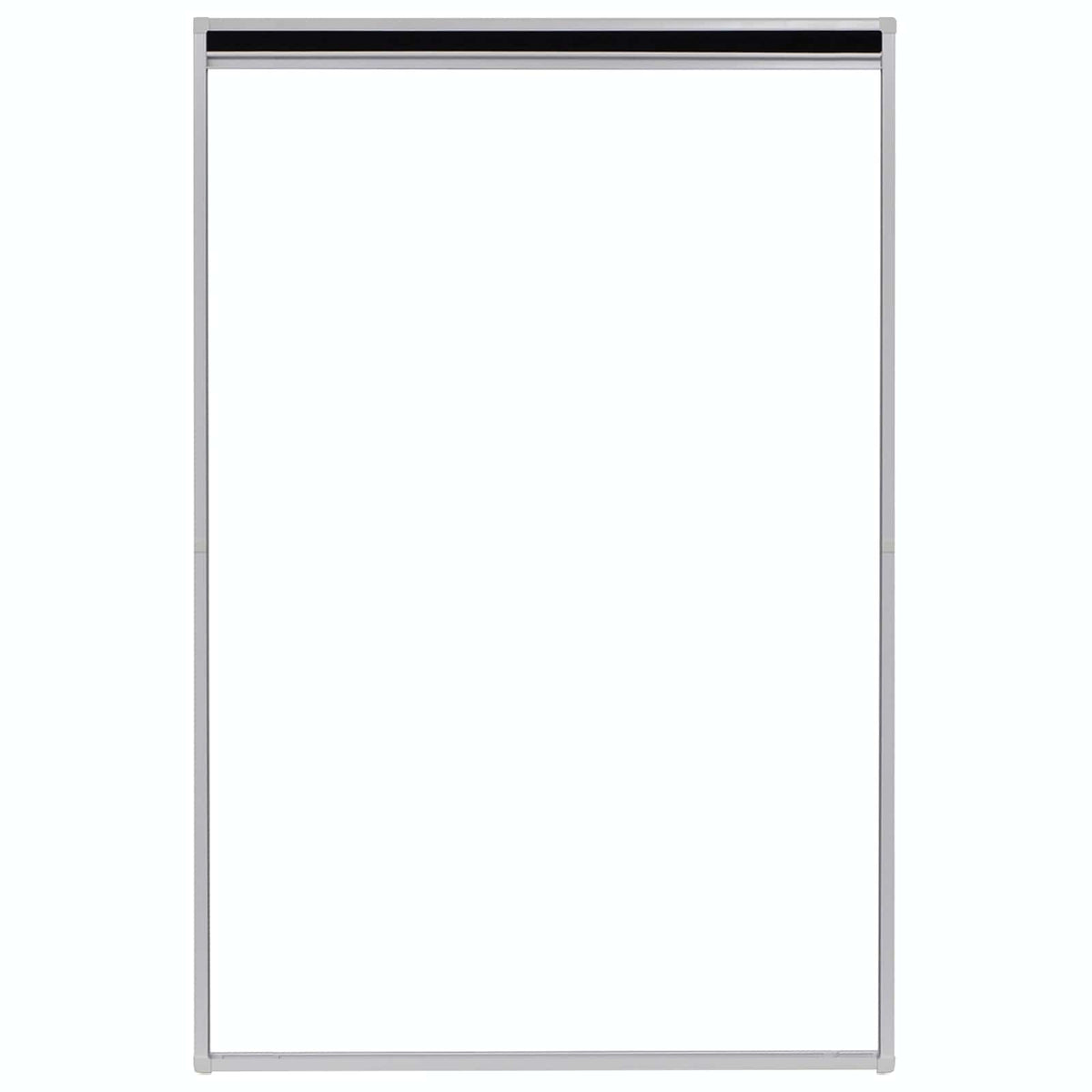 Insektenschutz-Plissee für Fenster Aluminium 80 x 120 cm