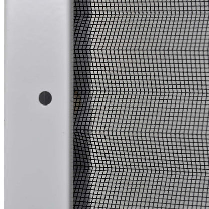 Insektenschutz-Plissee für Fenster Jalousie Aluminium 80x120 cm