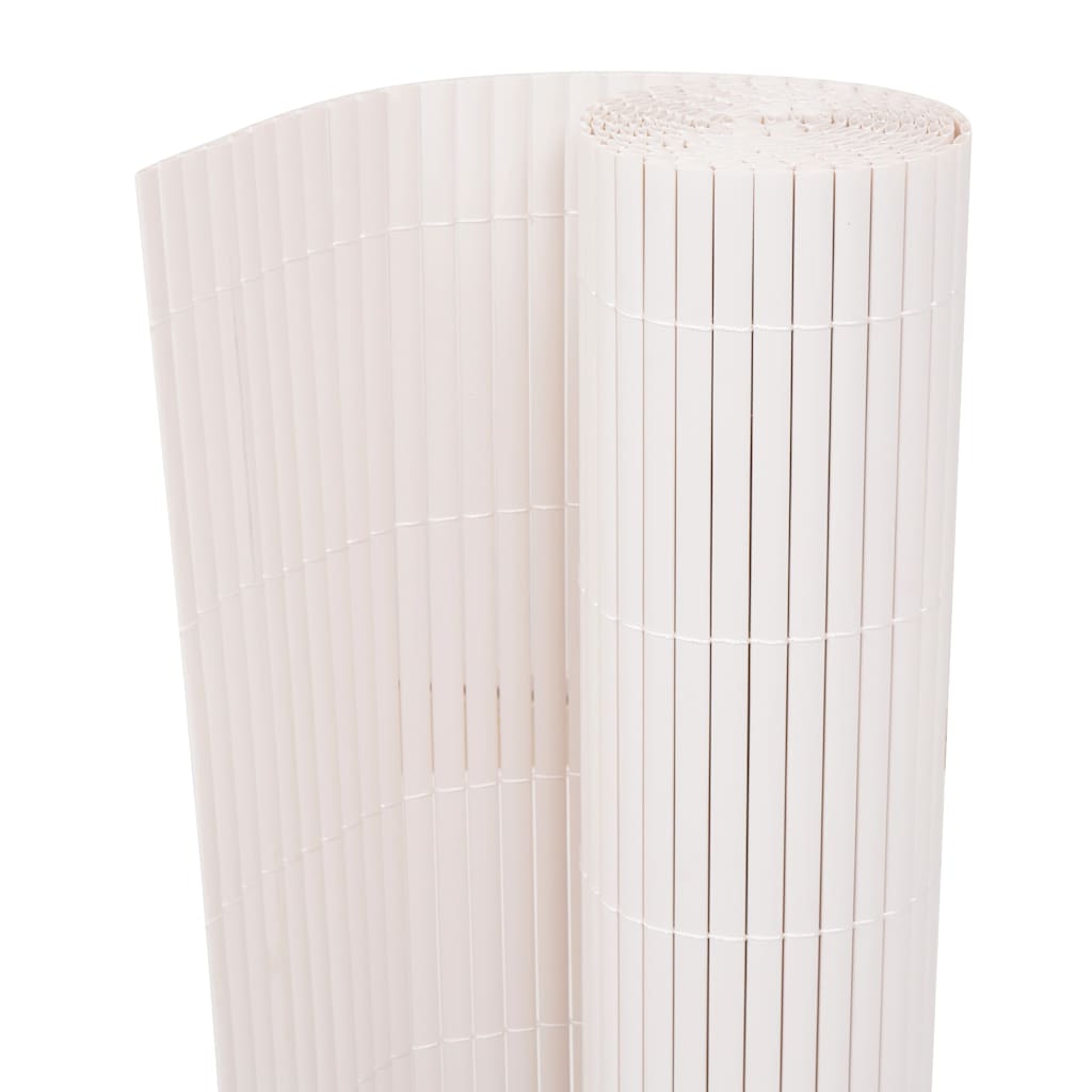Gartenzaun Weiß 150 x 300 cm PVC