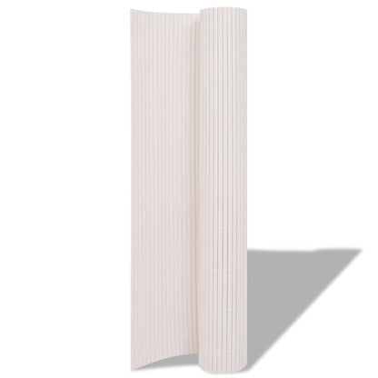 Gartenzaun Weiß 150 x 300 cm PVC
