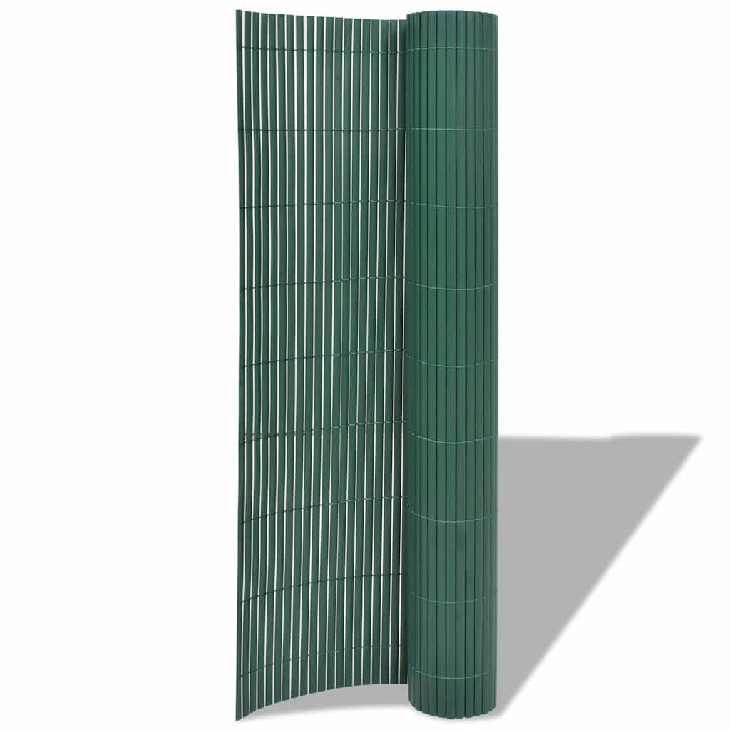 Gartenzaun Grün 150 x 500 cm PVC