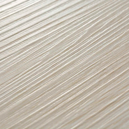 Bodenplanken Eiche klassisch weiß 5,26 m² 18 stk. PVC