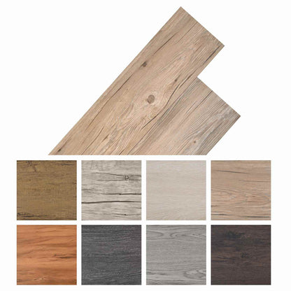 Bodenplanken Eichebraun 5,26 m² 18 stk. PVC
