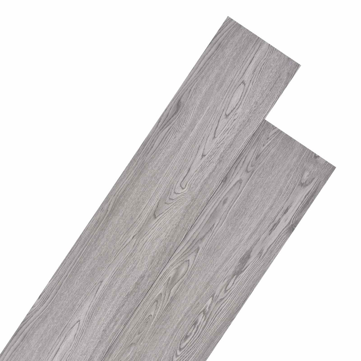 Bodenplanken Dunkelgrau 5,26 m² 18 Stk. PVC