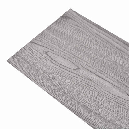 Bodenplanken Dunkelgrau 5,26 m² 18 Stk. PVC