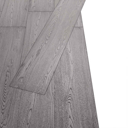 Bodenplanken Dunkelgrau 5,26 m² 18 Stk. PVC