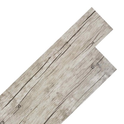 Bodenplanken Eichenwaschung 5,02 m² 36 Stk. PVC