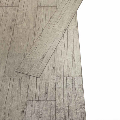 Bodenplanken Eichenwaschung 5,02 m² 36 Stk. PVC