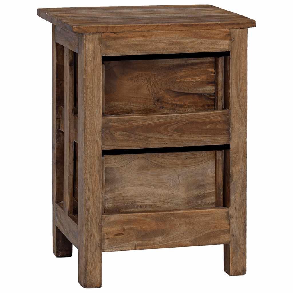 Nachttisch Massives Mahagoniholz 40x30x51 cm