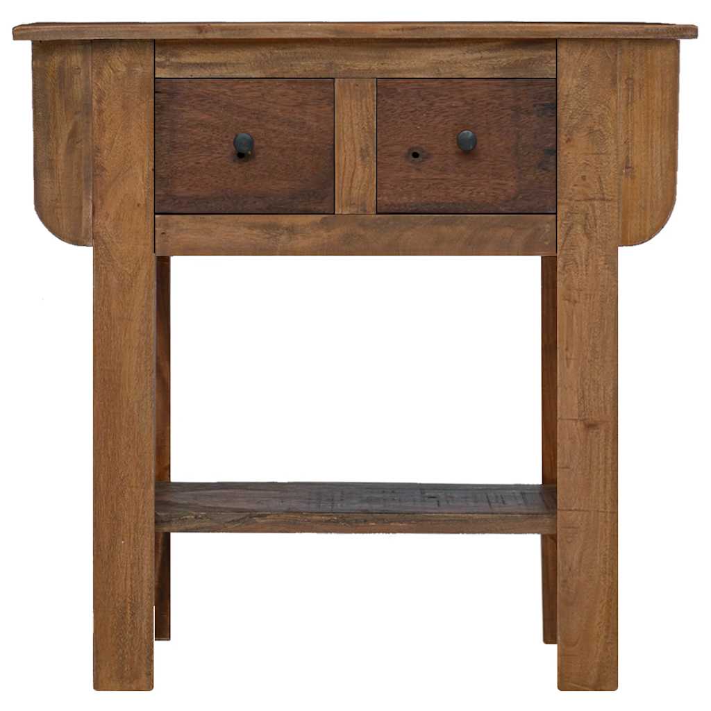Konsolentisch Gemischtes Altholz 80x35x80 cm