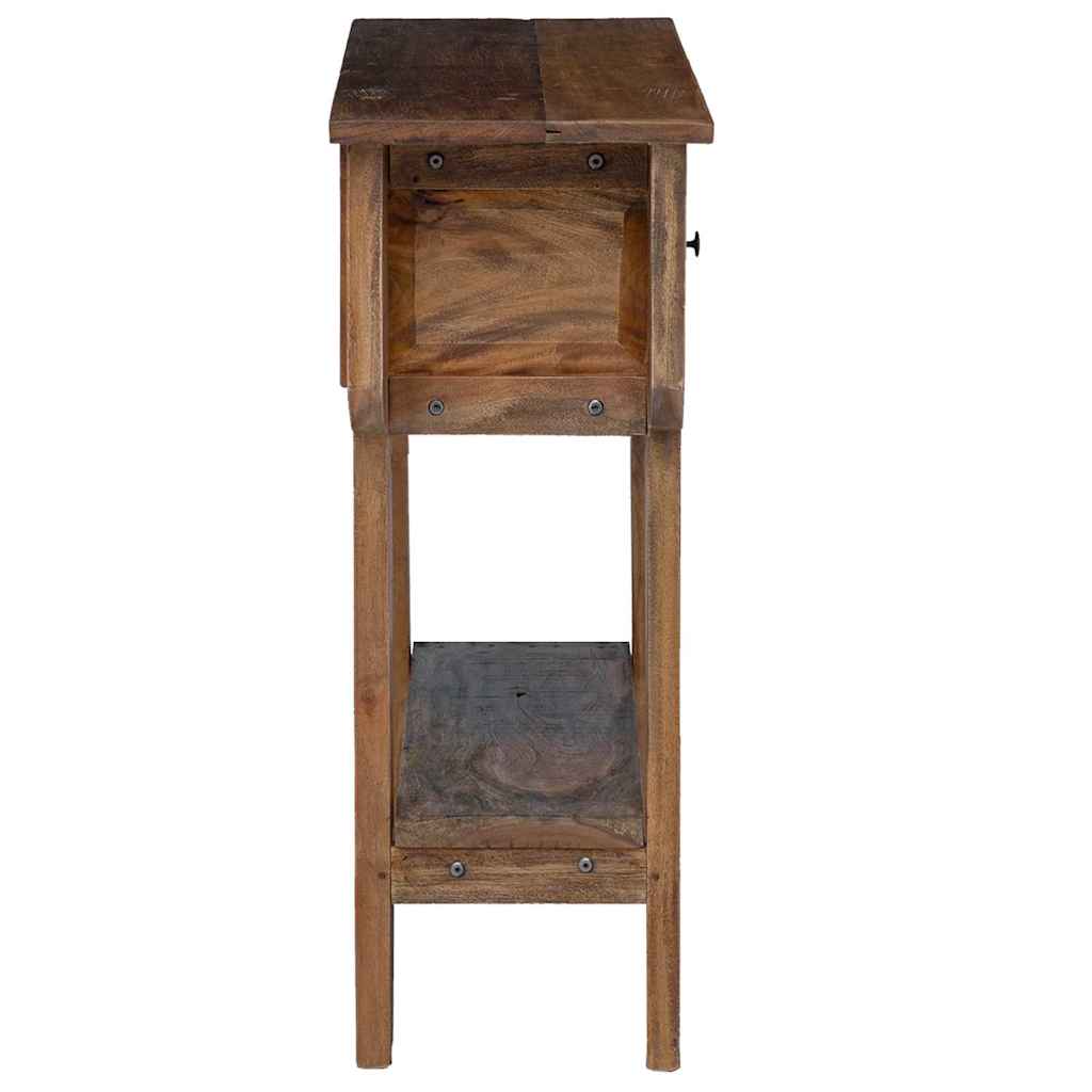 Konsolentisch Gemischtes Altholz 80x35x80 cm