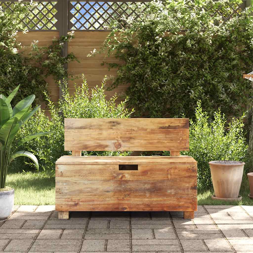 Sitzbank Massives Mahagoniholz 86x40x60 cm