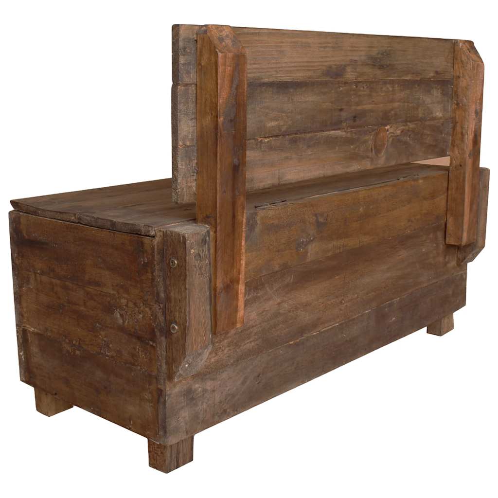 Sitzbank Massives Mahagoniholz 86x40x60 cm