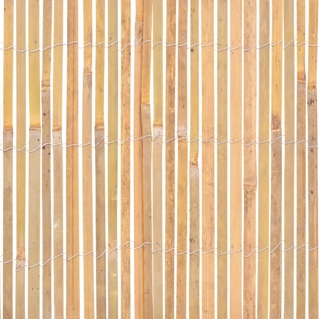 Gartenzaun Bambus 1000×50 cm