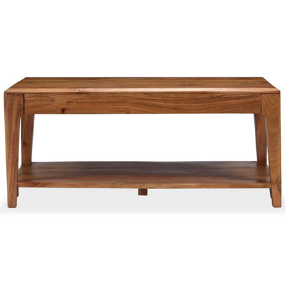 Couchtisch Massivholz 88x50x38 cm