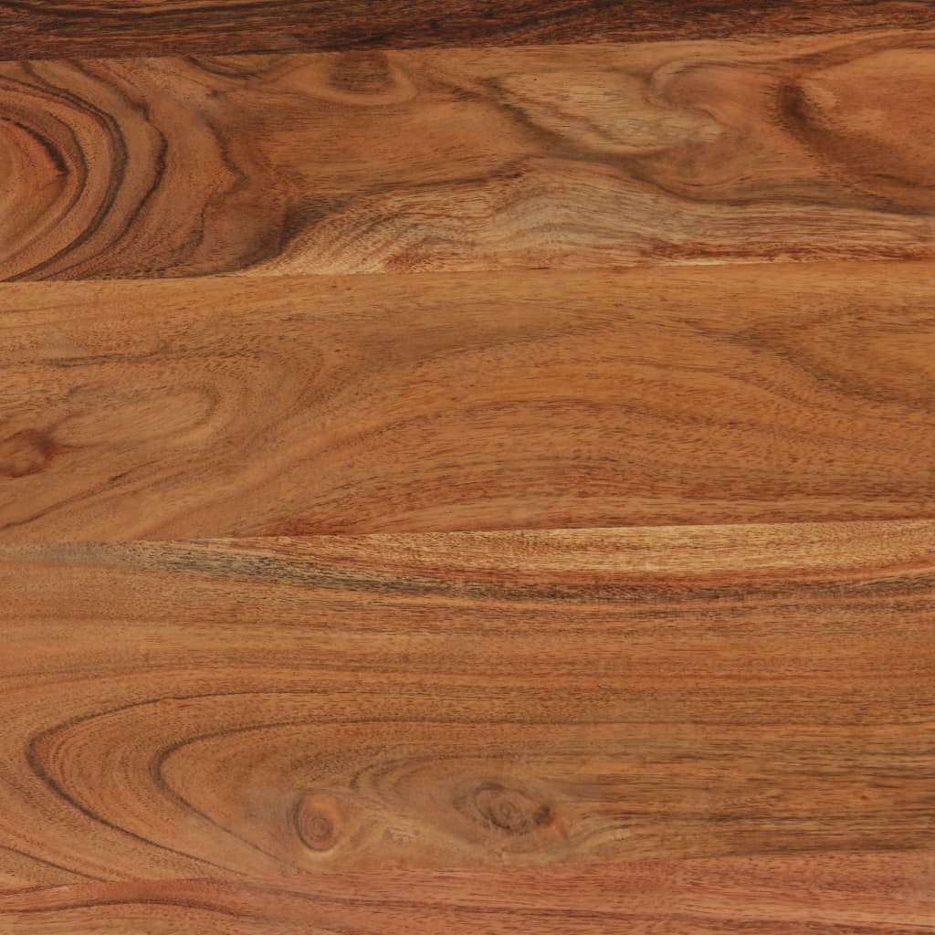 Table basse en bois massif 88x50x38 cm