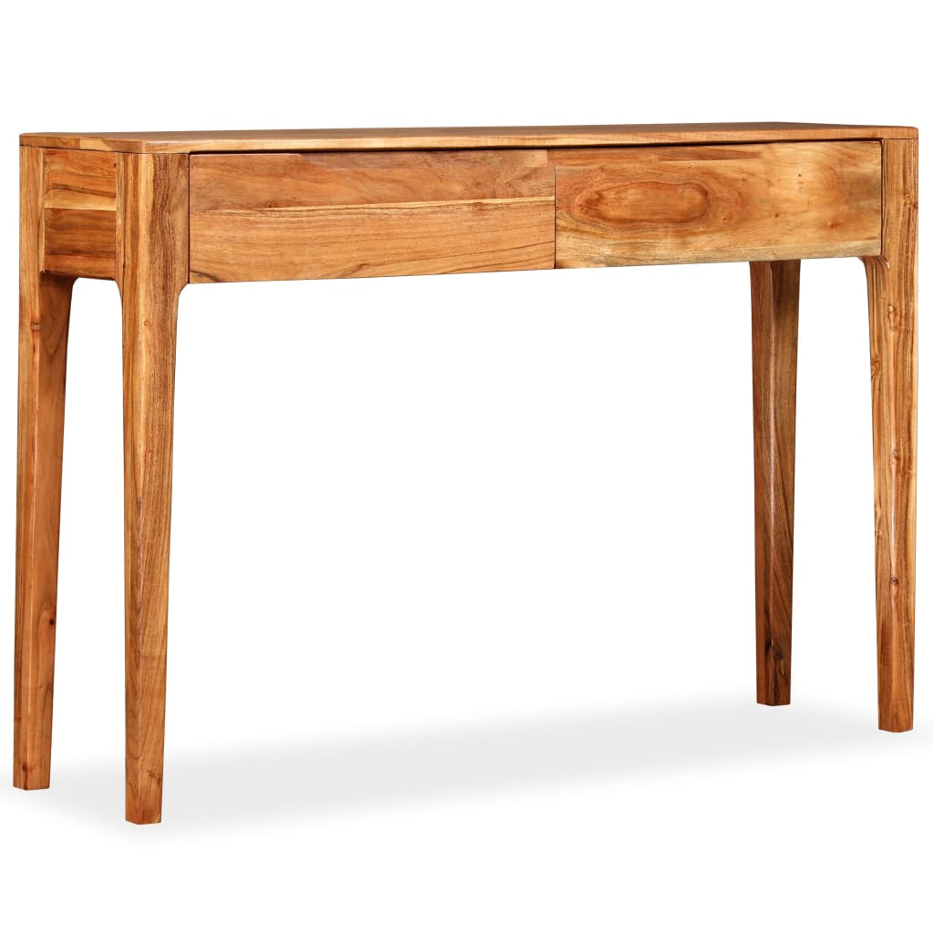 Konsolentisch Massivholz 118 x 30 x 80 cm