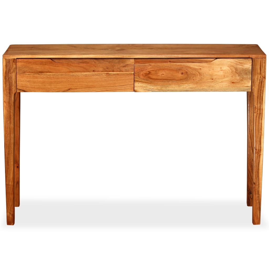 Konsolentisch Massivholz 118 x 30 x 80 cm