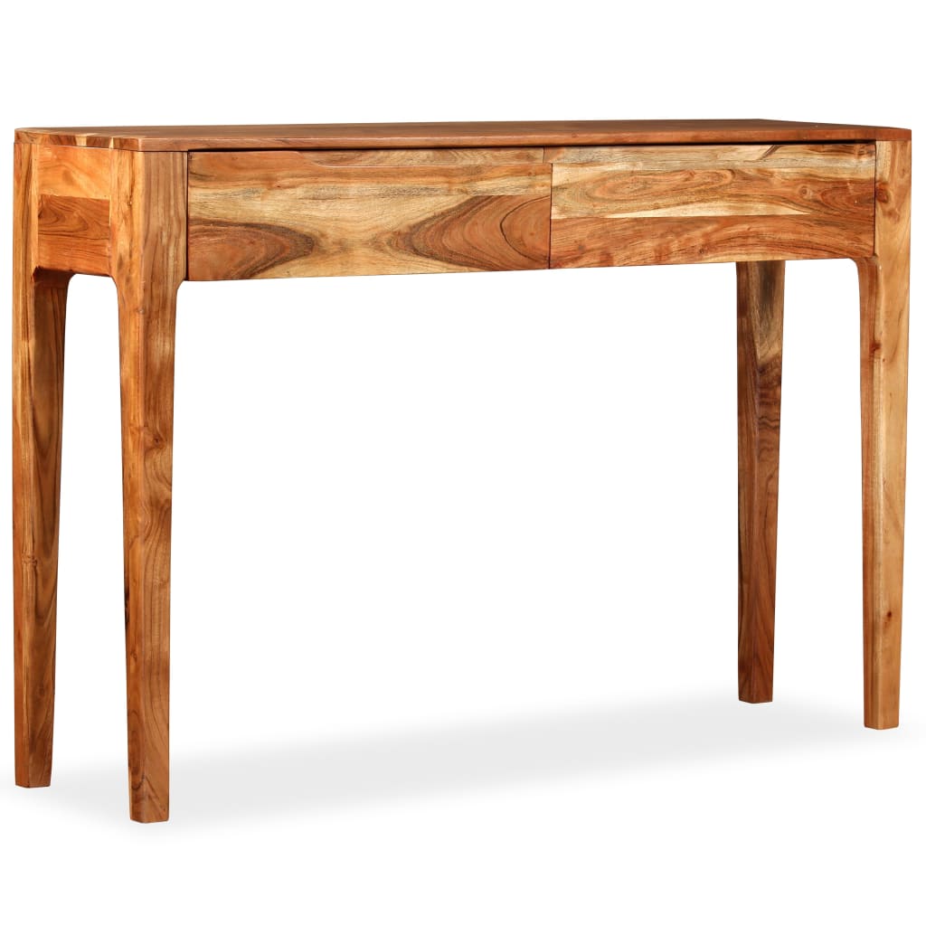 Konsolentisch Massivholz 118 x 30 x 80 cm