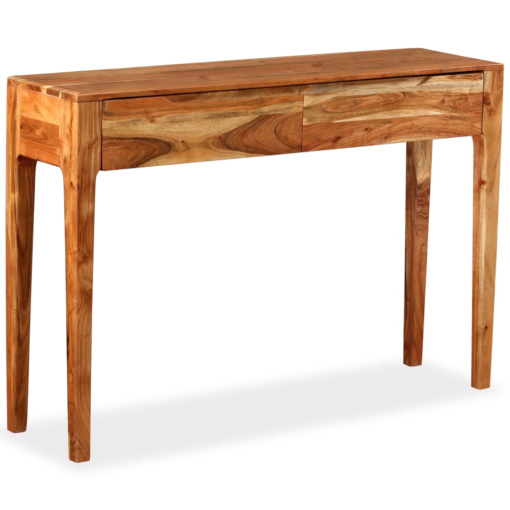 Konsolentisch Massivholz 118 x 30 x 80 cm