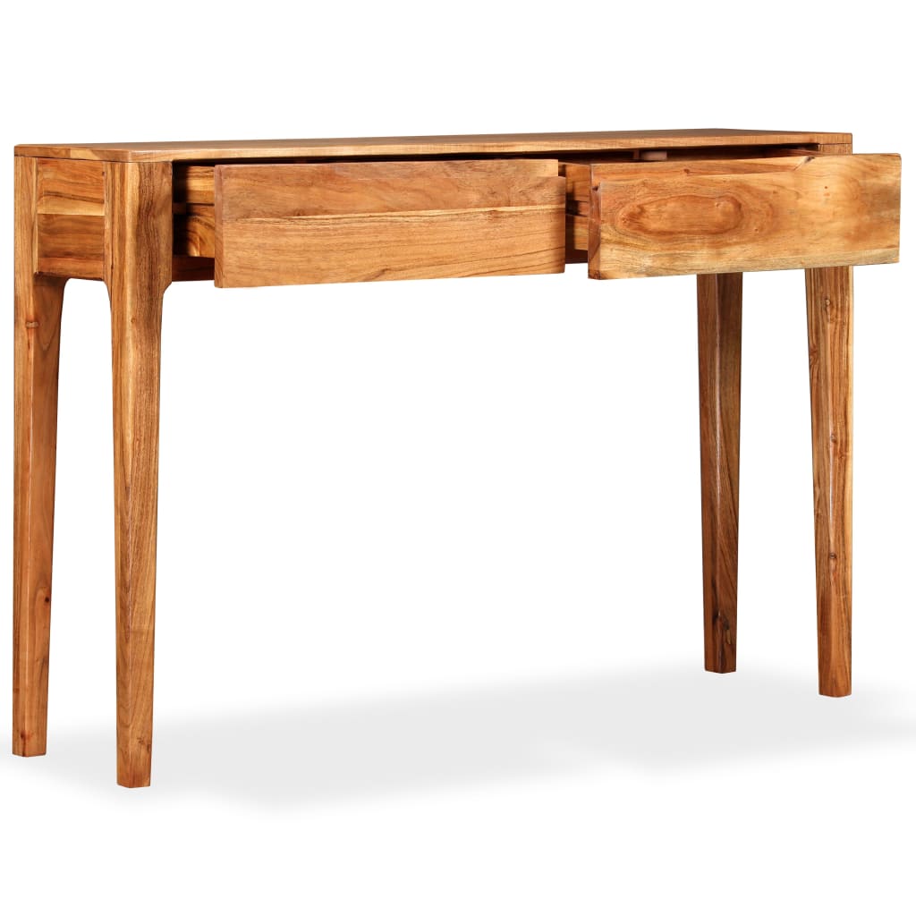 Konsolentisch Massivholz 118 x 30 x 80 cm