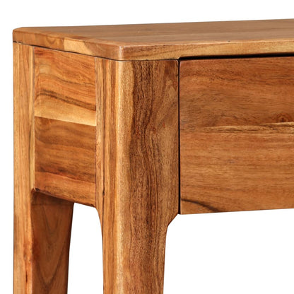 Konsolentisch Massivholz 118 x 30 x 80 cm