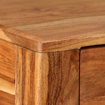 Konsolentisch Massivholz 118 x 30 x 80 cm