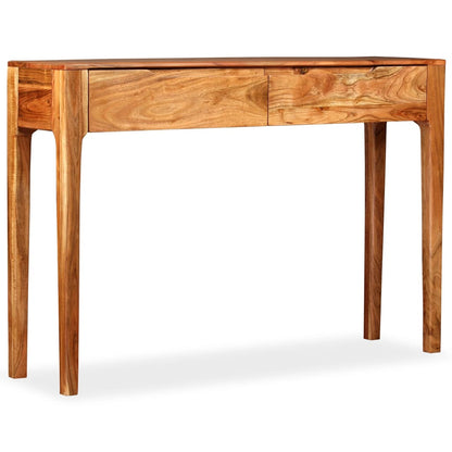 Konsolentisch Massivholz 118 x 30 x 80 cm