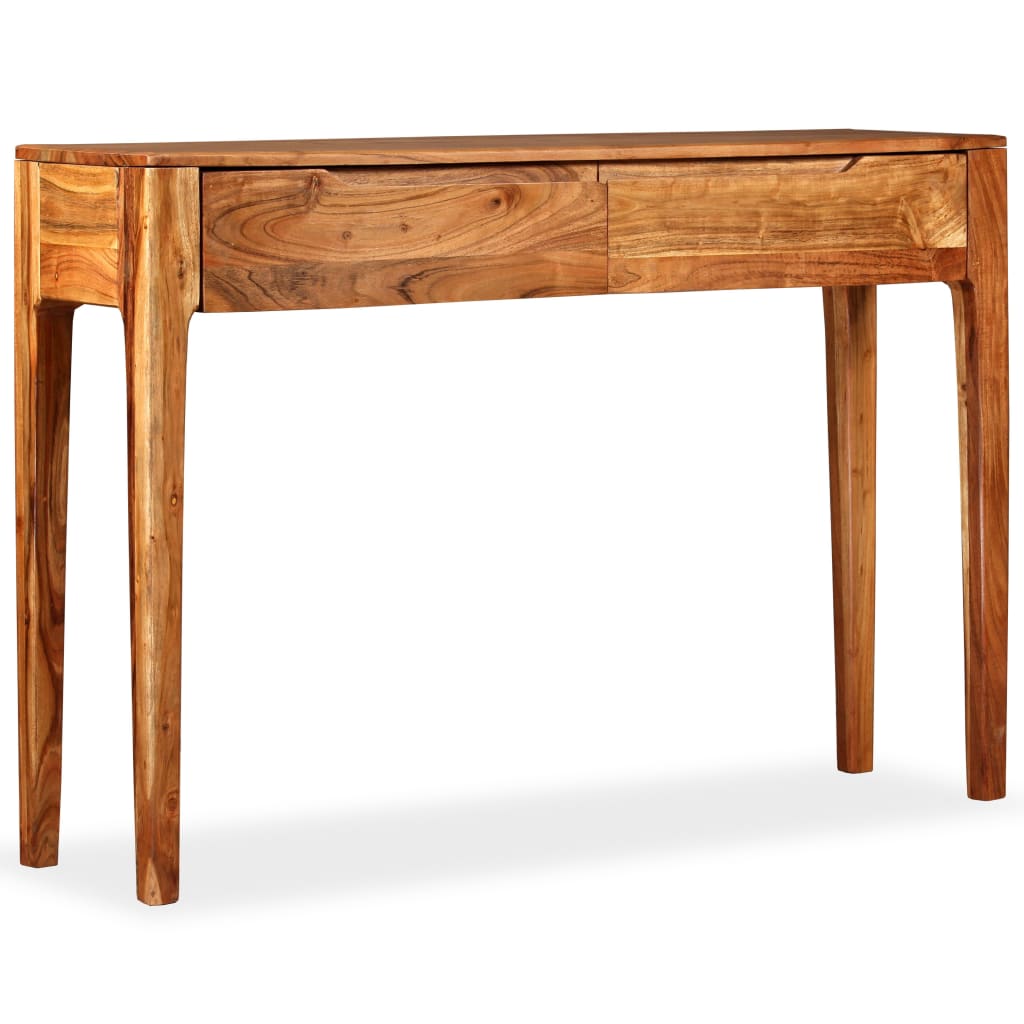 Konsolentisch Massivholz 118 x 30 x 80 cm