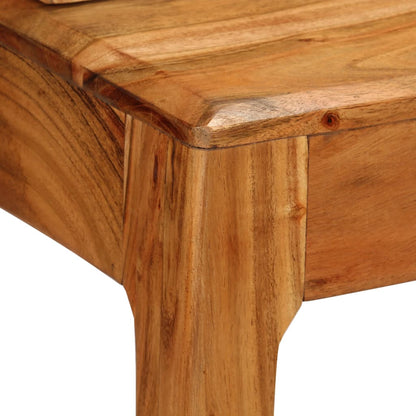 Schreibtisch mit Schubladen Massivholz 88 x 50 x 90 cm