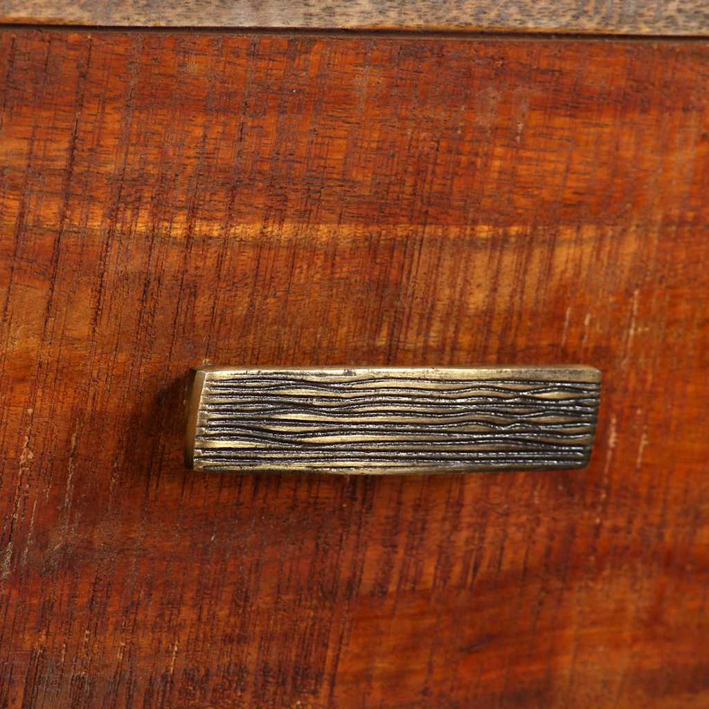 TV-Schrank Massivholz Vintage 118x30x40 cm
