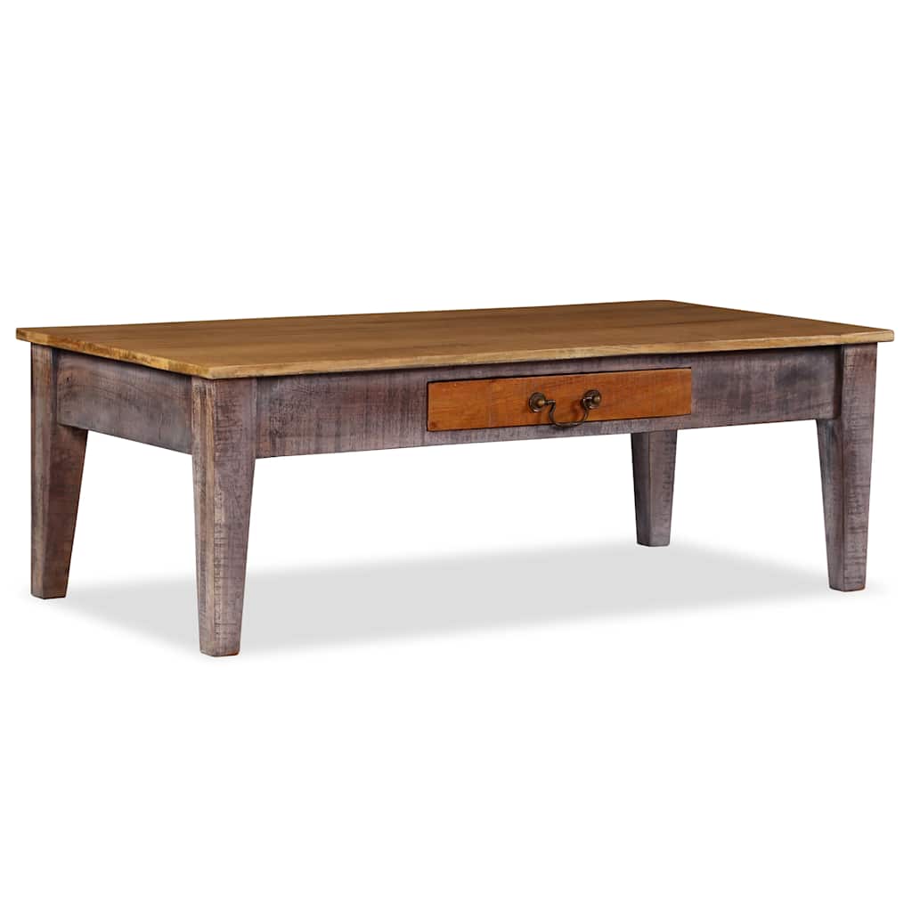 Couchtisch Massivholz Vintage 118 x 60 x 40 cm