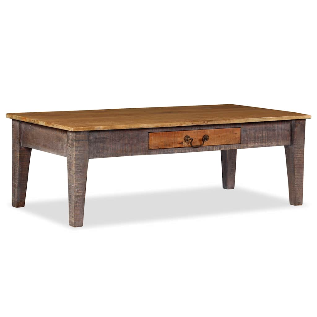 Couchtisch Massivholz Vintage 118 x 60 x 40 cm