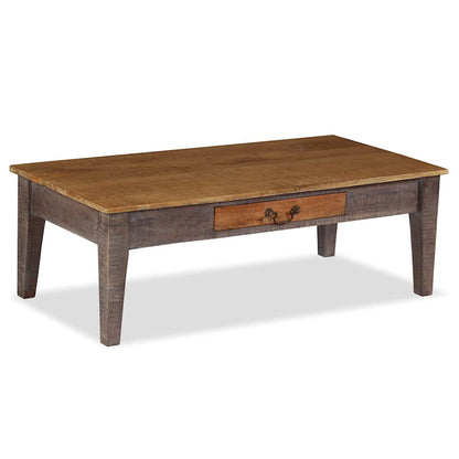 Couchtisch Massivholz Vintage 118 x 60 x 40 cm