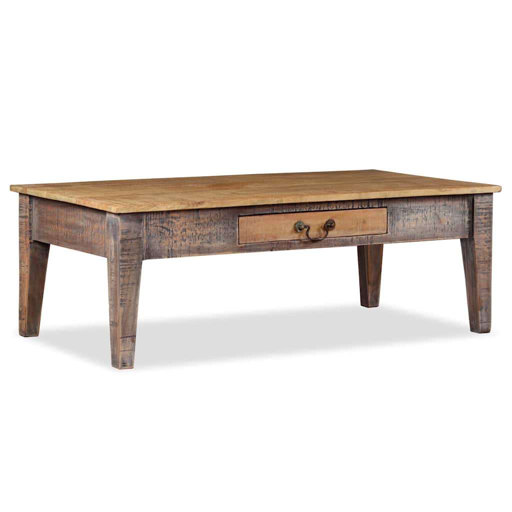 Couchtisch Massivholz Vintage 118 x 60 x 40 cm