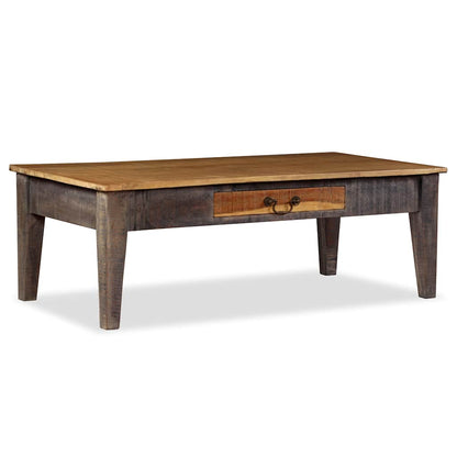 Couchtisch Massivholz Vintage 118 x 60 x 40 cm