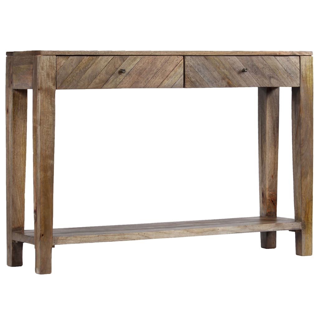 Konsolentisch Mangoholz Massiv 118 x 30 x 80 cm