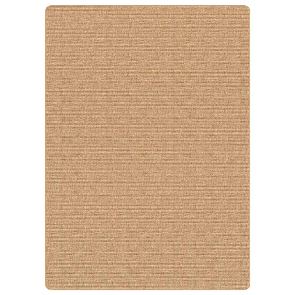 Teppich Jute mit Latexrücken 70x130 cm Natur