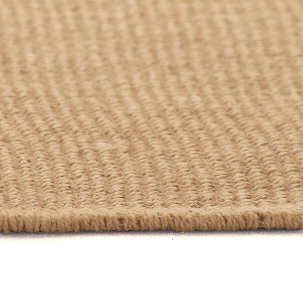 Teppich Jute mit Latexrücken 70x130 cm Natur