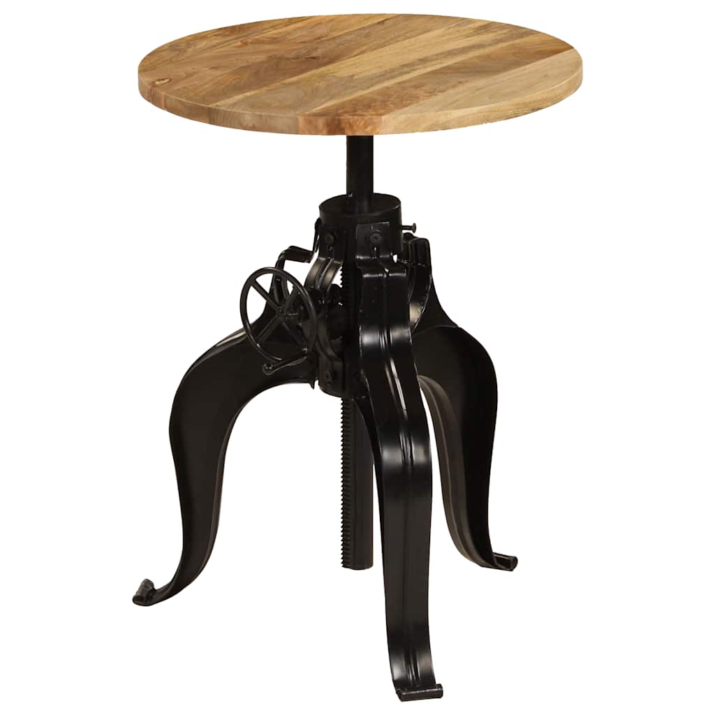 Bartisch Massivholz Mango 60×(76-110) cm