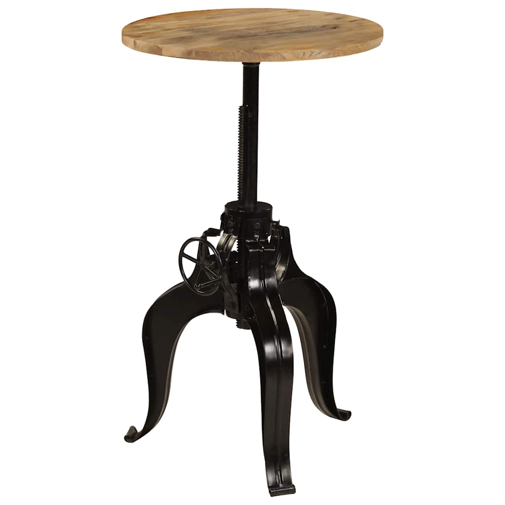 Bartisch Massivholz Mango 60×(76-110) cm