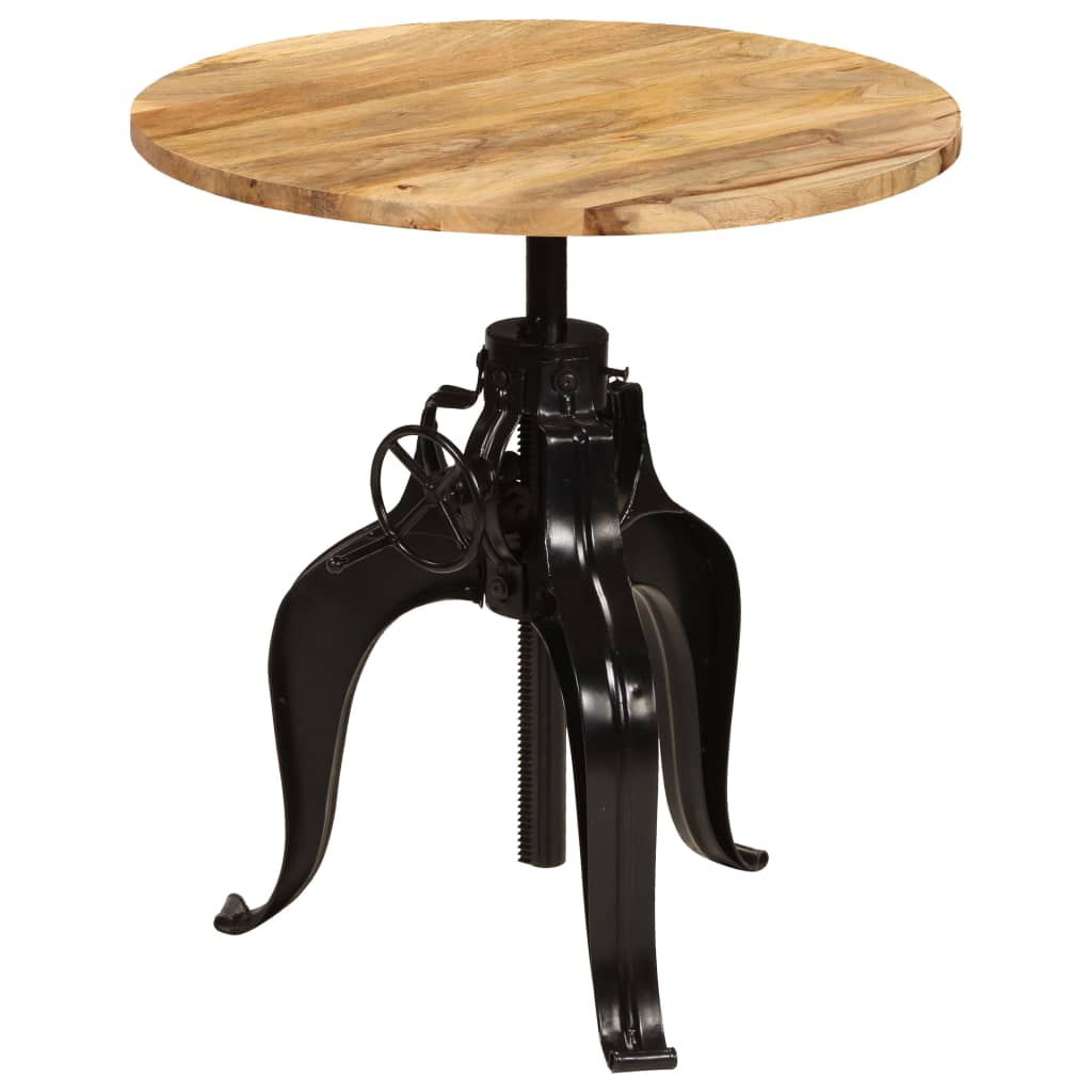 Bartisch Massivholz Mango 75x(76-110) cm