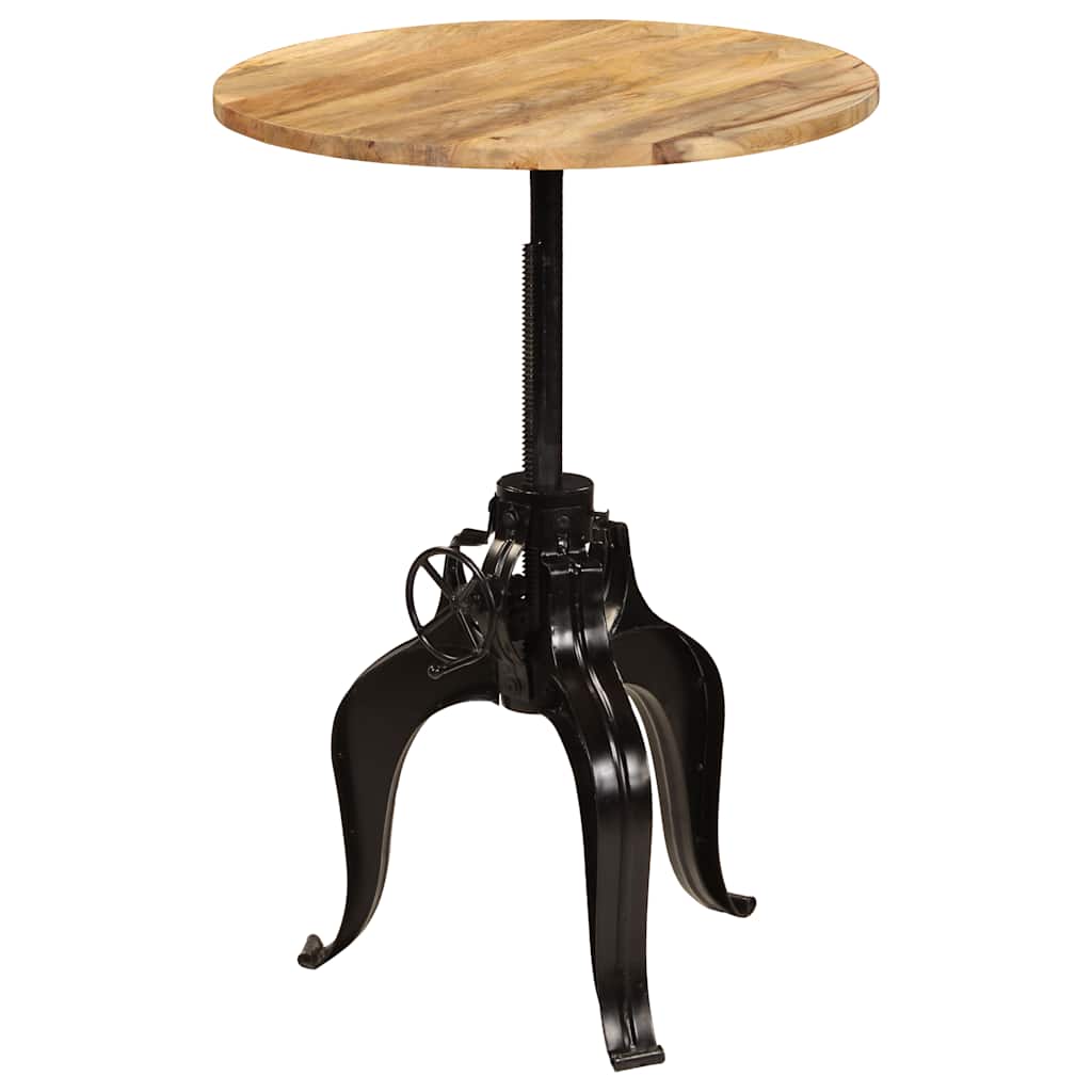 Bartisch Massivholz Mango 75x(76-110) cm