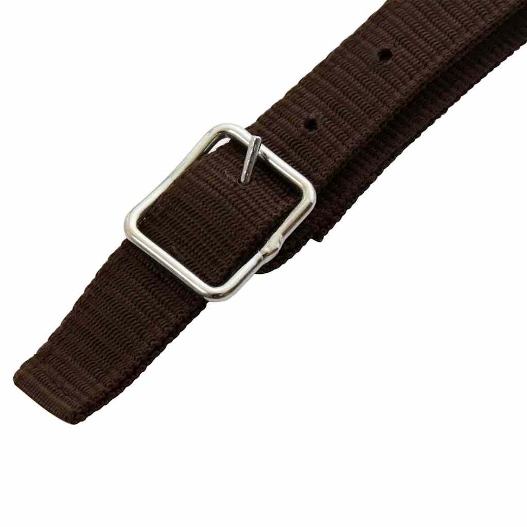 Western-Sattel, Halfter & Brustblatt Echtleder 17" Braun