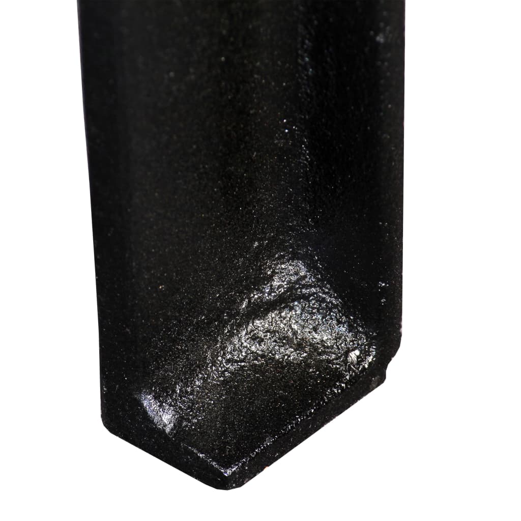 Pieds de table basse en fonte, 2 pièces, cadre en A