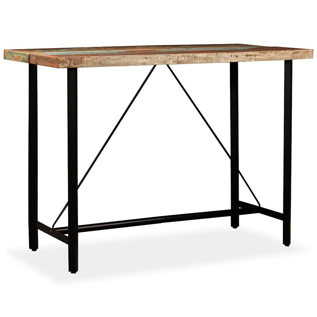 Bartisch Altholz Massiv 150x70x107 cm