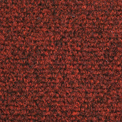 Stufenmatten Selbstklebend 15 Stk. 65x21x4 cm Bordeauxrot Halbrund Groß