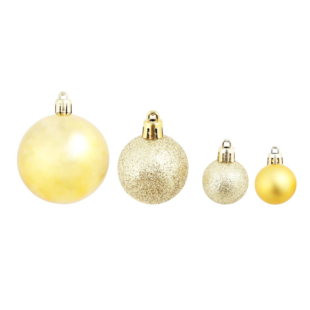 Weihnachtskugeln 100 Stk. Rot/Golden/Grün