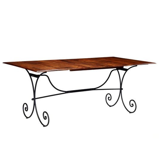 Esstisch Massivholz mit Honigfarbenem Finish 200x100x76 cm